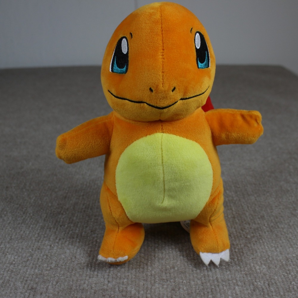 Pokemon Charmander Plush 8 Inch Wicked Cool Toys WCT Orange Fire Starter Toy